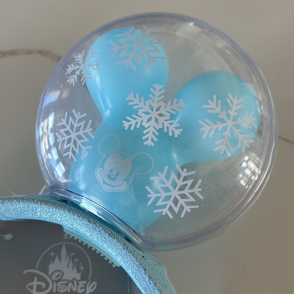 Disney Blue Lightup Ballon Winter Ears - Picture 2 of 4